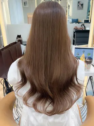 ロング 産休中2026.4月 復帰予定/野崎華代のヘアスタイル