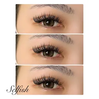 マツエク・マツパ eyelashsalonSelfish所属・. Selfishのマツエク・マツパデザイン