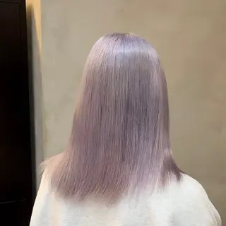 ミディアム カラー ☘️艶カラー➕ レイヤー maya☘のヘアスタイル