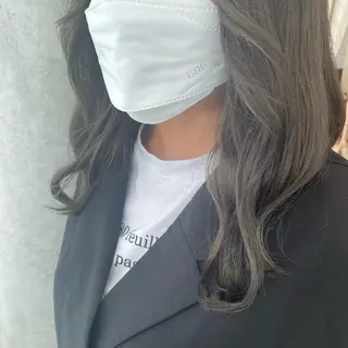 カラー 🍪ヨシイハルネ🍪 ラベンダーカラーのヘアスタイル