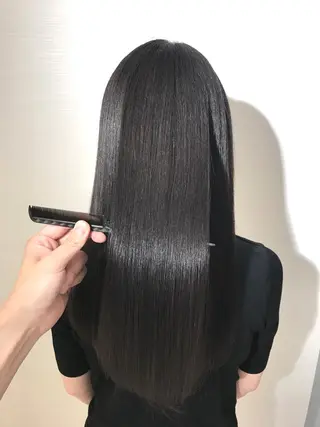 ロング カラー パーマ ヘアアレンジ 🥇髪質改善🥇 polon代表鵜澤のヘアスタイル