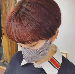 ショート カラー nanaka/ レイヤーカットのヘアスタイル
