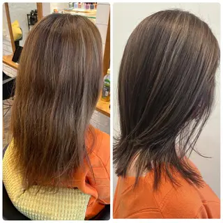 ミディアム ⭐️ アユミ⭐️のヘアスタイル