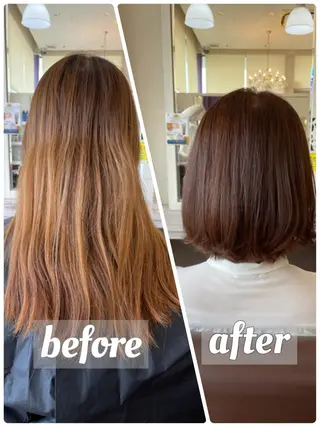 ミディアム カラー Well's TAIGAのヘアスタイル