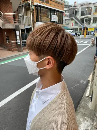 ショート CiNEMA daikanyama所属・透明感カラー🫧 今泉健太のヘアスタイル