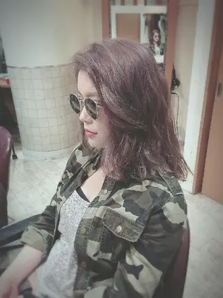 カラー セミロング ロング TRUNS髪質改善所属・100%髪質改善特化 TRUNSのヘアスタイル