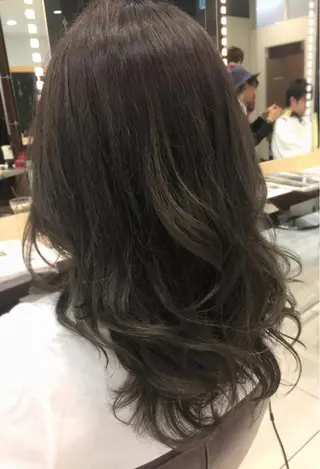 セミロング 中村 卓也のヘアスタイル