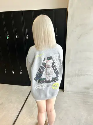 ミディアム カラー mood tatemachiのヘアスタイル