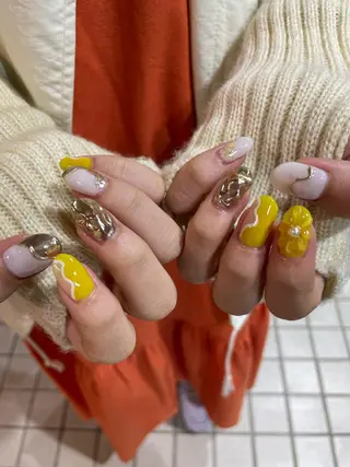 ネイル ニュアンスネイル/ ボブ/まちゃこのヘアスタイル