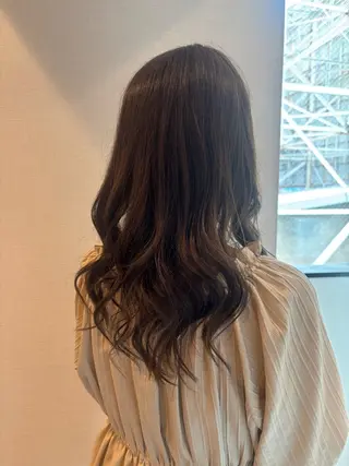 ロング RYONA/大阪/ 韓国風レイヤー🎀のヘアスタイル