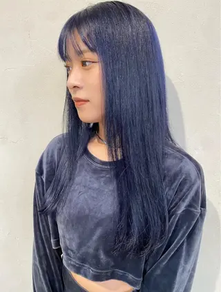 ロング オノ アイラのヘアスタイル