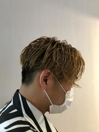 パーマ メンズ ナチュラル🧡可愛い MINAMIのヘアスタイル