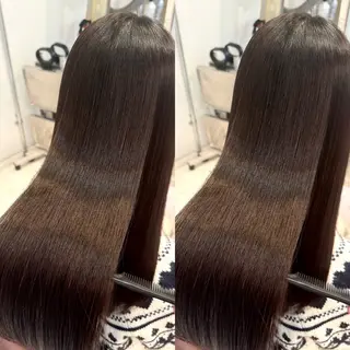 ロング F Beauty表参道所属・髪質改善/縮毛矯正/ 酸性ストレート/ガブのヘアスタイル