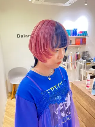 ミディアム カラー be'leef.mel所属・ののみや まれのヘアスタイル