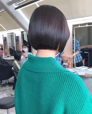 ミディアム 💖ボブ/髪質改善 顔周りレイヤー/ユイのヘアスタイル