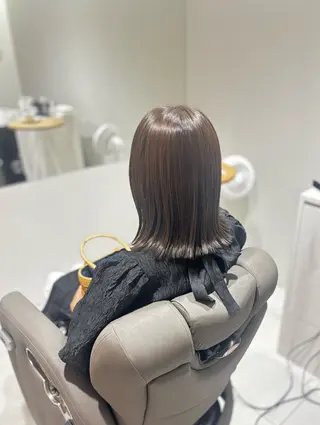 ミディアム 白土 さくらのヘアスタイル