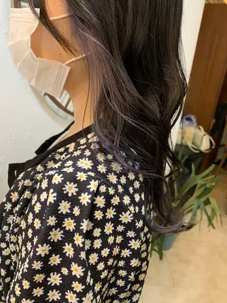 セミロング カラー 💛ハイトーン💛 りむのヘアスタイル