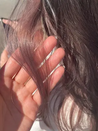 カラー hair make apt mocalabel所属・apt オクムラのヘアスタイル