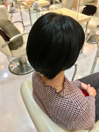 ショート カラー 後藤 瑞季のヘアスタイル