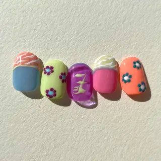 ネイル AOI✩⡱ y2kネイルのネイルデザイン