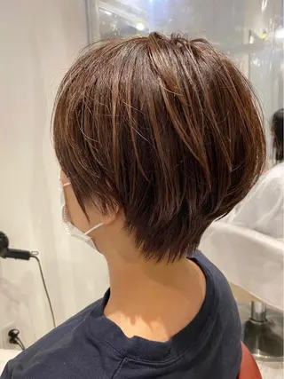 ショート カラー パパで店長な戸田 健治【ショートヘア】のヘアスタイル