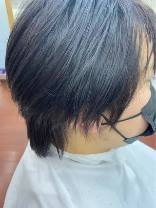 ミディアム メンズ HANA ハナのヘアスタイル