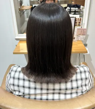 ミディアム 吉原 来華のヘアスタイル
