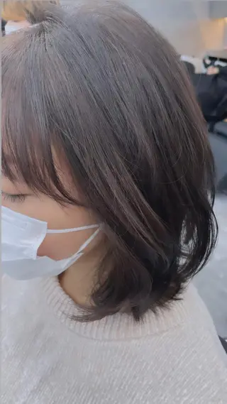 ミディアム カラー ヘアアレンジ 口コミ高評価✨ 安達ももかのマツエク・マツパデザイン