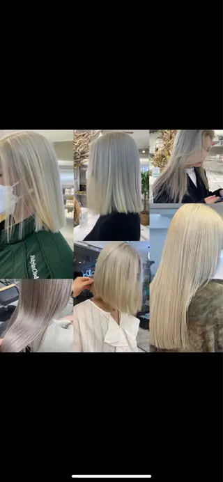 ミディアム カラー ヘアアレンジ mina 🌷のヘアスタイル