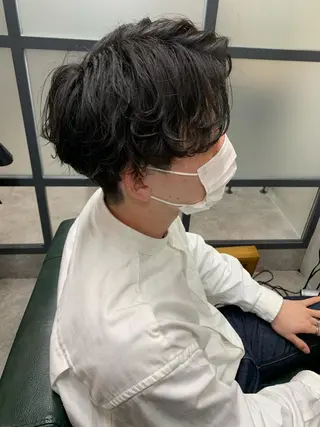 ショート メンズ 【S.BROOM】 店長　西川徹のヘアスタイル