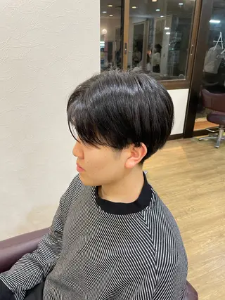 メンズ 艶感暖色カラー/ 透明感/kohinaのヘアスタイル