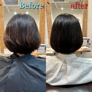 ミディアム 小阪 将司のヘアスタイル