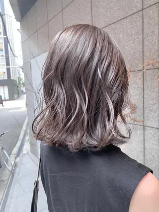 カラー 酸性ストレート/ブリ ーチなし/中村 匠のヘアスタイル