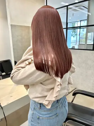 カラー 杉森 蘭琉のヘアスタイル