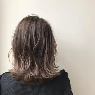 ミディアム カラー 松本 潔樹のヘアスタイル