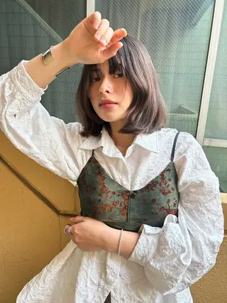 ショート カラー ショート/ボブ専門 宮脇美奈/南船場のヘアスタイル