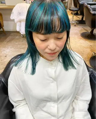 ミディアム カラー 🧼柴田 健太郎🧼のヘアスタイル