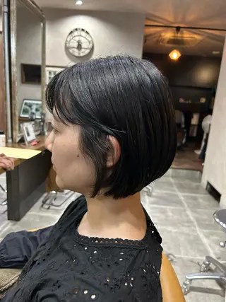 ショート enx天王町店 伊藤 愛央のヘアスタイル