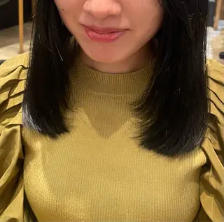 ミディアム カラー NA NAのヘアスタイル