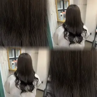 ロング カラー 髙橋 李里亜のヘアスタイル