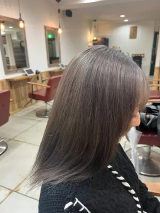 ロング カラー 🌈ダブルカラー🌈 💚みやのしんじ💚のヘアスタイル