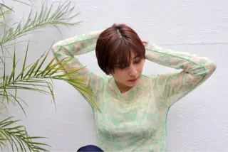 ショート カラー アレンジ指名 no.1✨ｈａｋｏのヘアスタイル