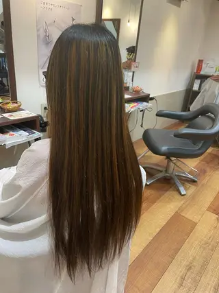 ロング molla所属・浅香山✨美髪✨ やまもとあきこのヘアスタイル