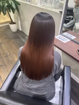 セミロング 指名支持率NO.1 スタイリストのヘアスタイル