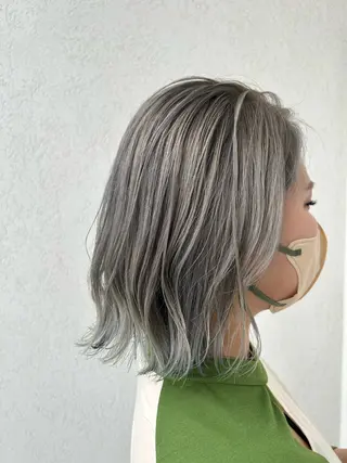 ミディアム カラー SOL _Nakamuraのヘアスタイル