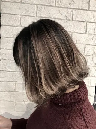 ミディアム カラー OTAKU HAIR STUDIO所属・shin✨今月注目✨ スタイリスト（急募）のヘアスタイル