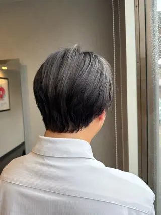 ショート 髪質改善⚡️カラー 🍀武久 誠🍀のヘアスタイル