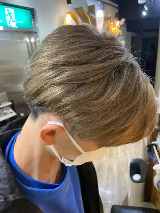 ショート カラー メンズ CORE(コア)新宿所属・CORE masaのヘアスタイル