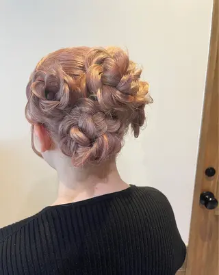ヘアアレンジ ❁ヘアメ❁ YUMI ❁ゆみ❁横浜桜木町のヘアスタイル