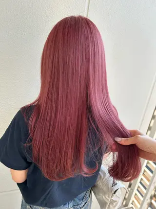 ロング カラー 《暖色/韓国hair 》🇰🇷桑原ユキネのヘアスタイル